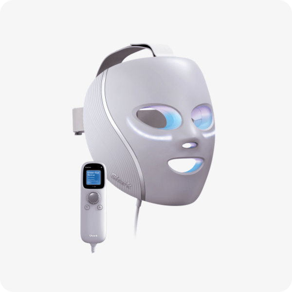 Shark CryoGlow iQLED Face Mask & Under Eye Cooling, Lilac Chill