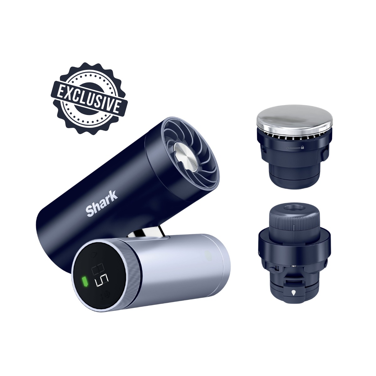 Shark ChillPill 3-in-1 Fan, Mist & InstaChill System  – Midnight