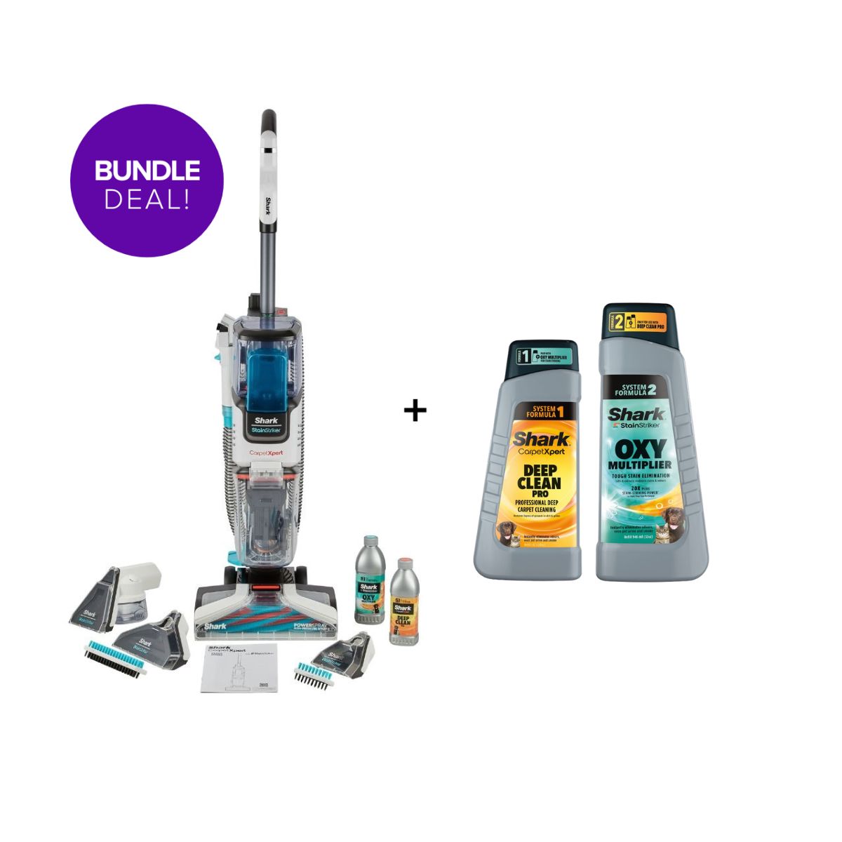 Shark CarpetXpert & Formula Bundle 946/473ml