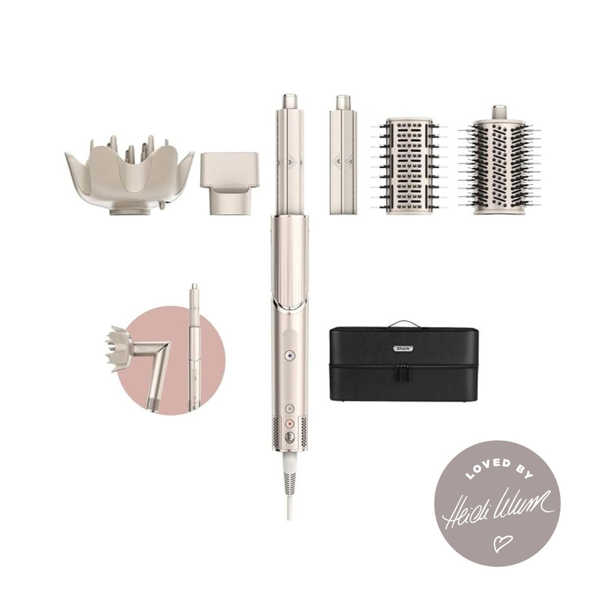 Shark FlexStyle Air Styling & Drying System, Stone With bag