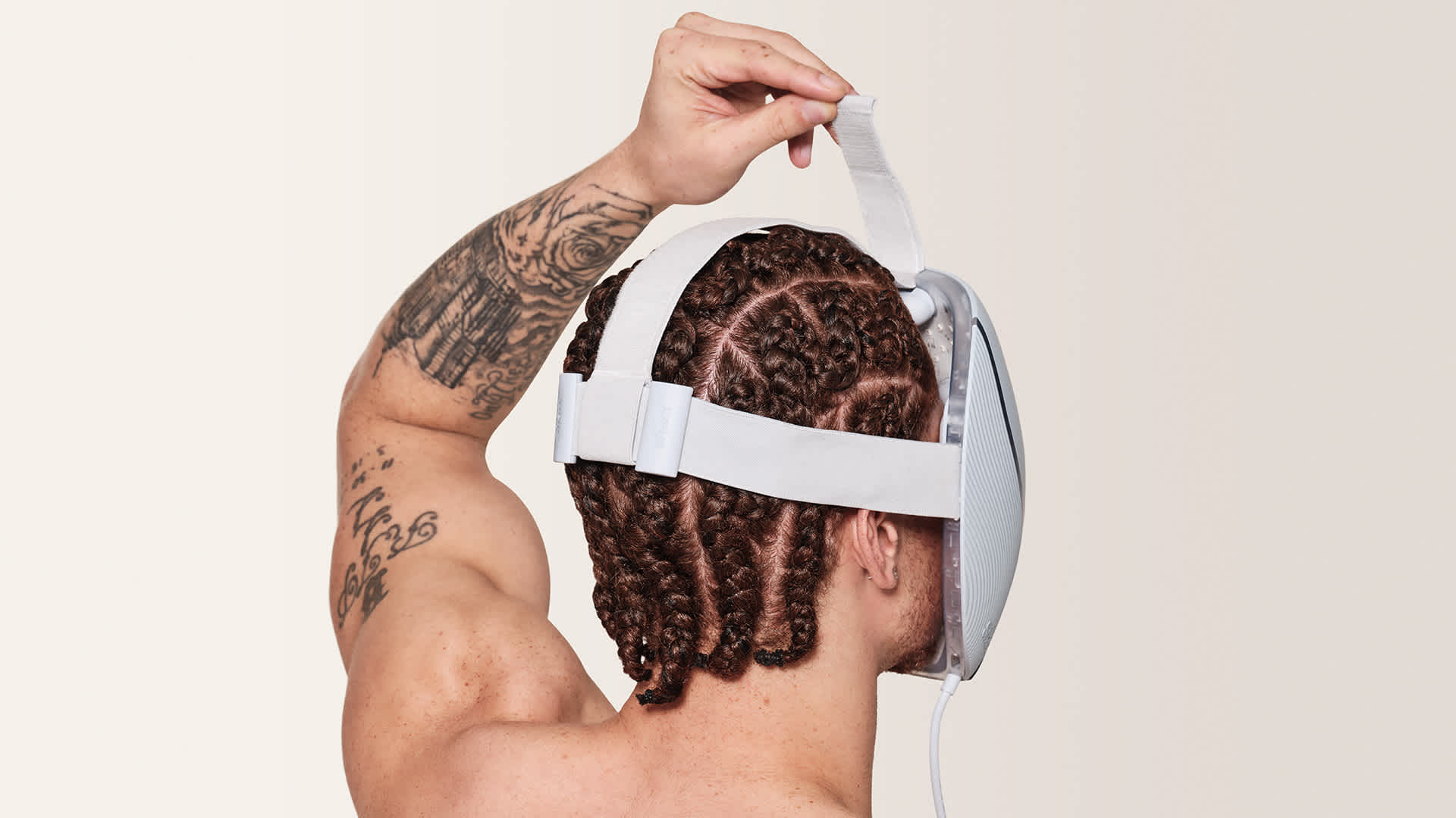 how to use shark led face mask